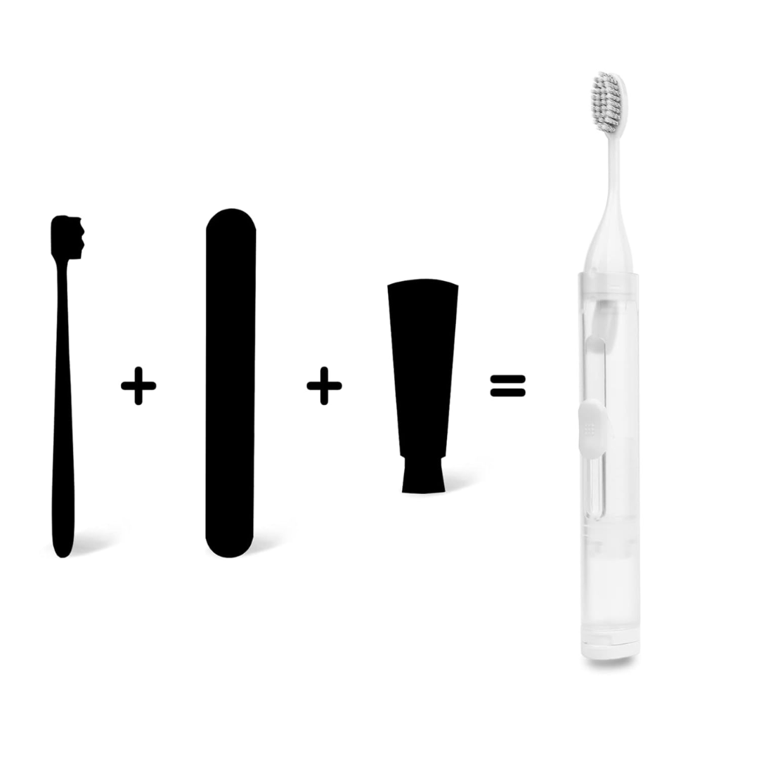 Cepillo de dientes portátil